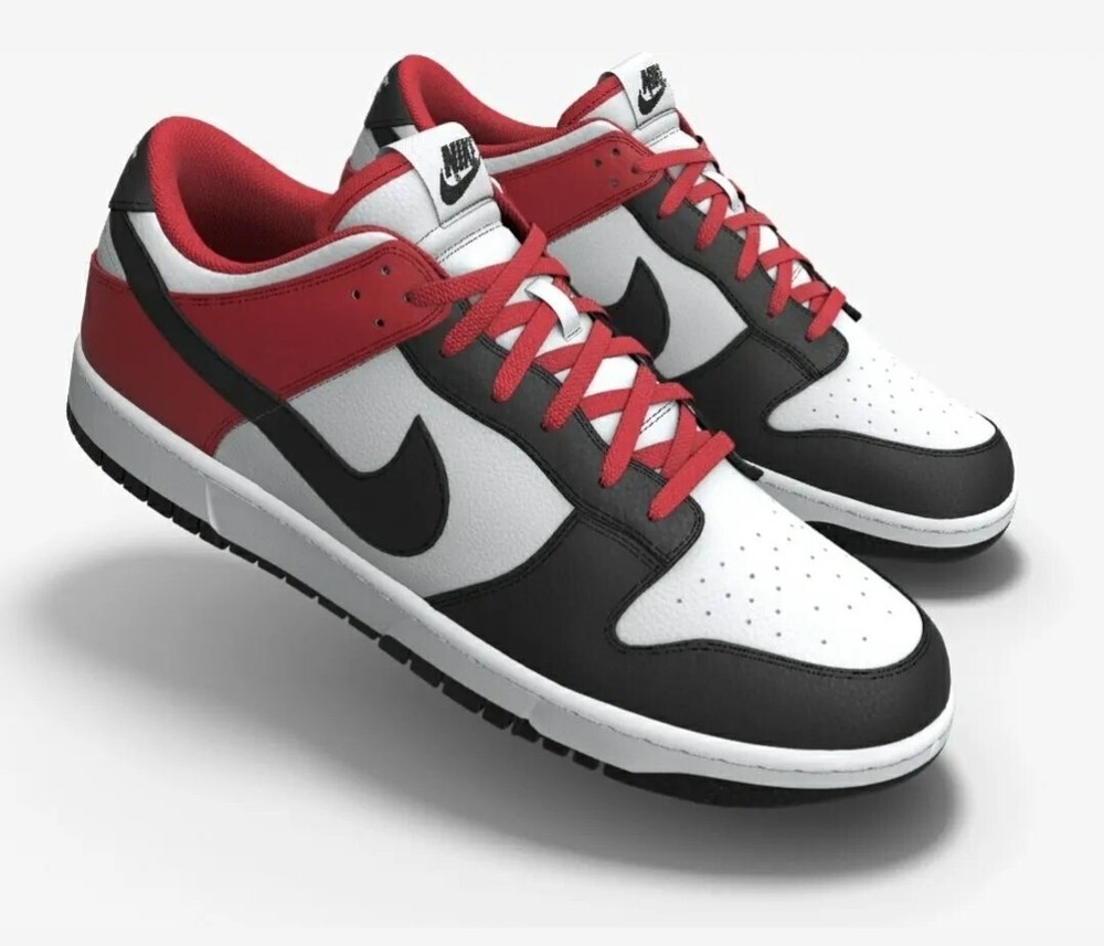 NIKE Men 10.0US By You Dunk Low Left And Right Areasymmetrical