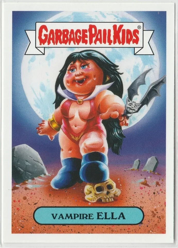 Vampire Ella #14a Garbage Pail Kids GPK 2019 Revenge of the Oh Horror-ible