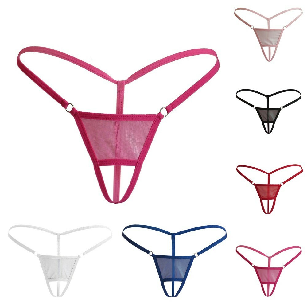 US Women Lingerie Micro Thong G-string Briefs Bikini Panties Knicker Underwear