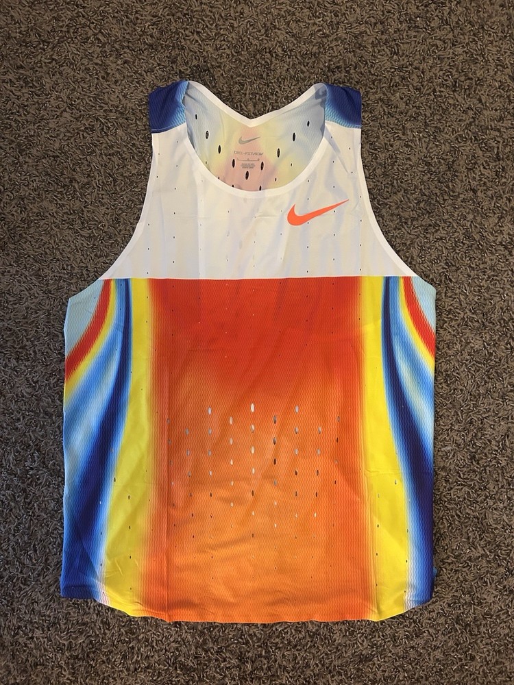 Nike Pro 2025 Team Issued Racing Singlet | Heat Map | Men’s Large