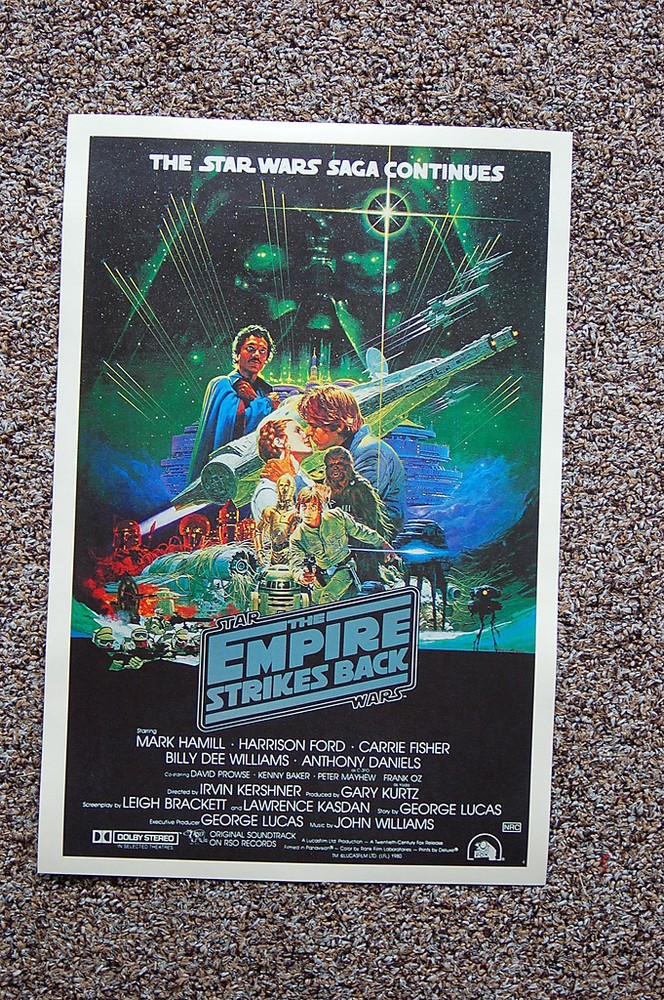The Empire Strikes Back #4 Lobby Card Movie Poster