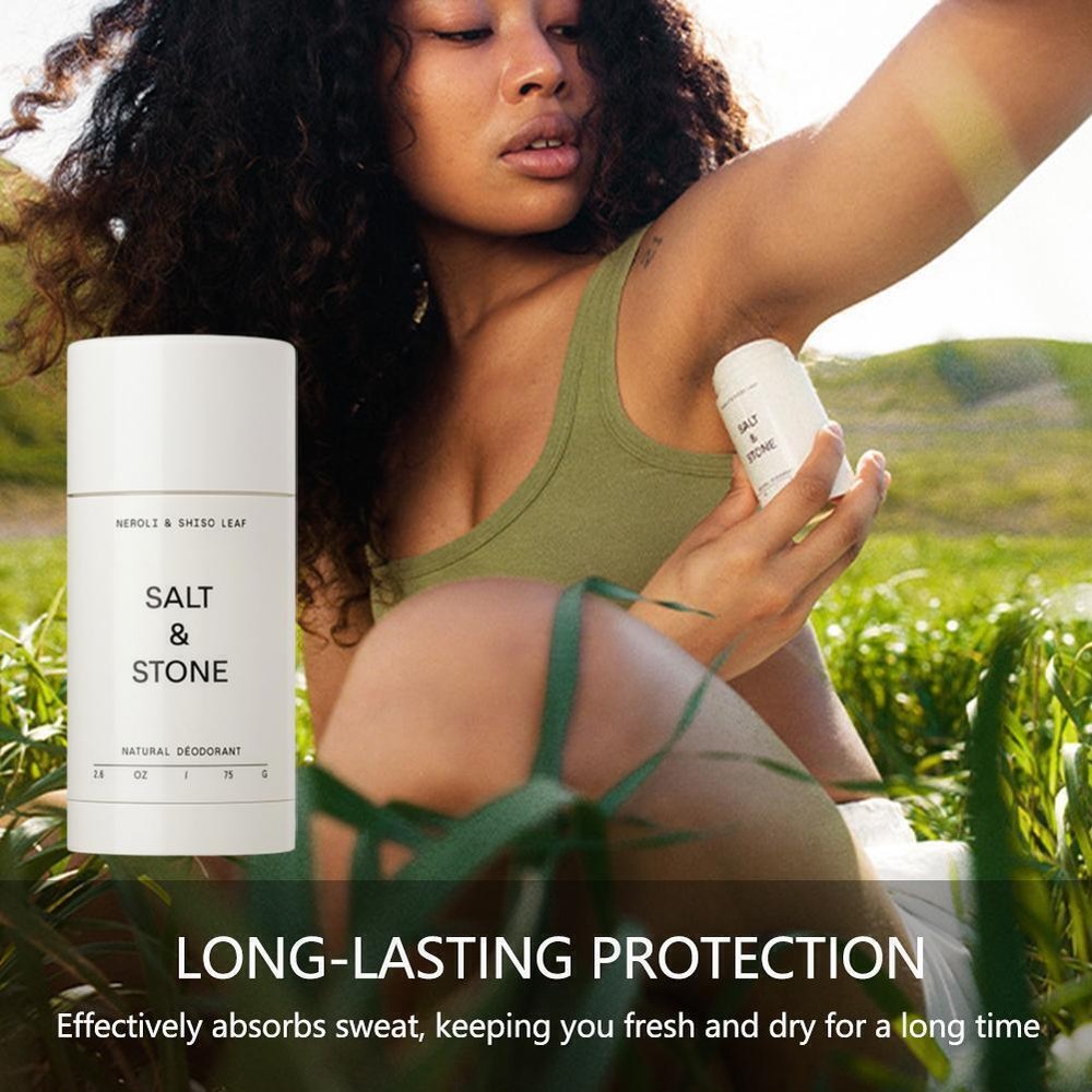 Salt & Stone Santal Vetiver Extra Strength Natural Deodorant Stick for Long-Lasting Freshness