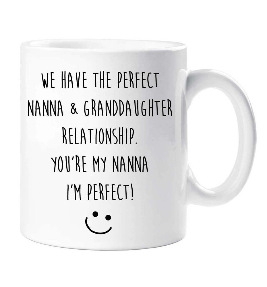 Nanna Mug Celebrates the Special Bond Between Grandmother and Granddaughter
