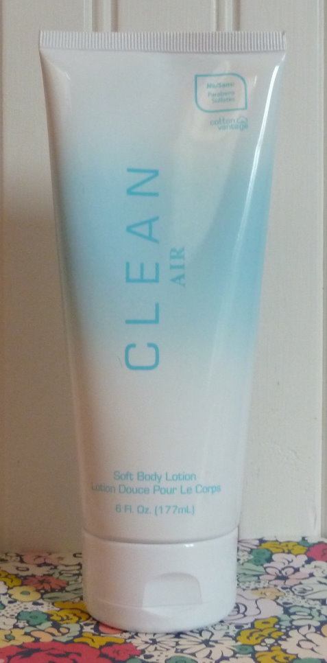 NEW AND SEALED - CLEAN AIR - FRAGRANCE SOFT BODY LOTION 6 OZ