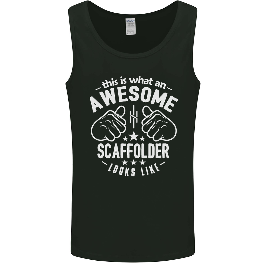 An Awesome Scaffolder Looks Like Mens Vest Tank Top
