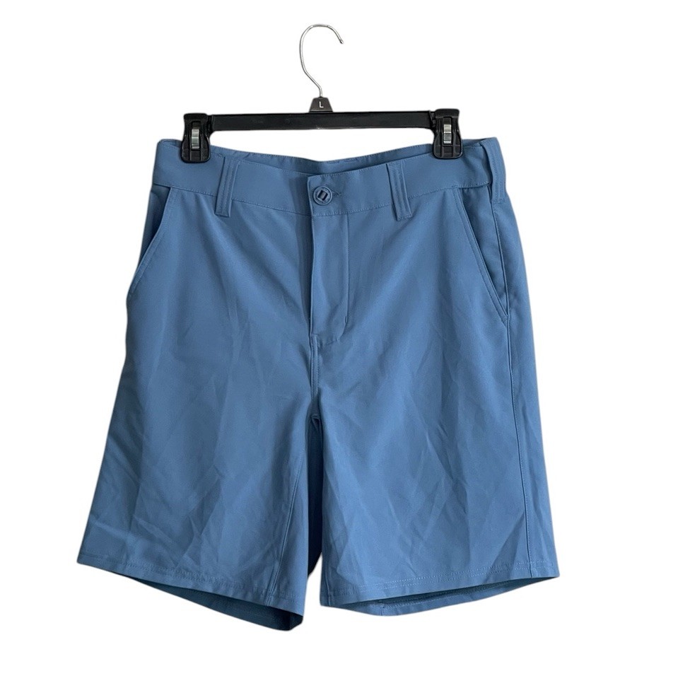 Huk Womens Shorts Small Performance Fishing Blue Pockets Outdoor