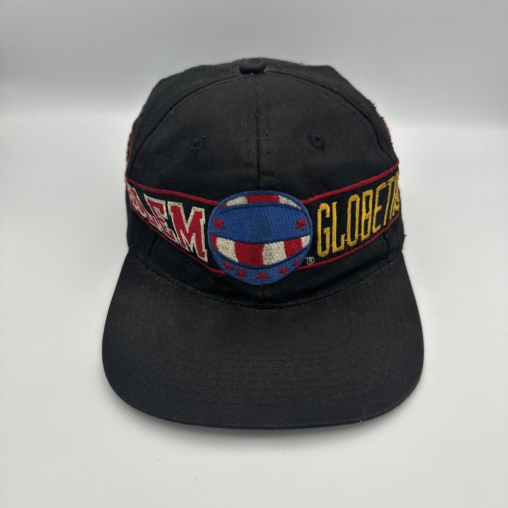 Vintage Harlem Globetrotters Hat Cap Basketball Dad SnapBack