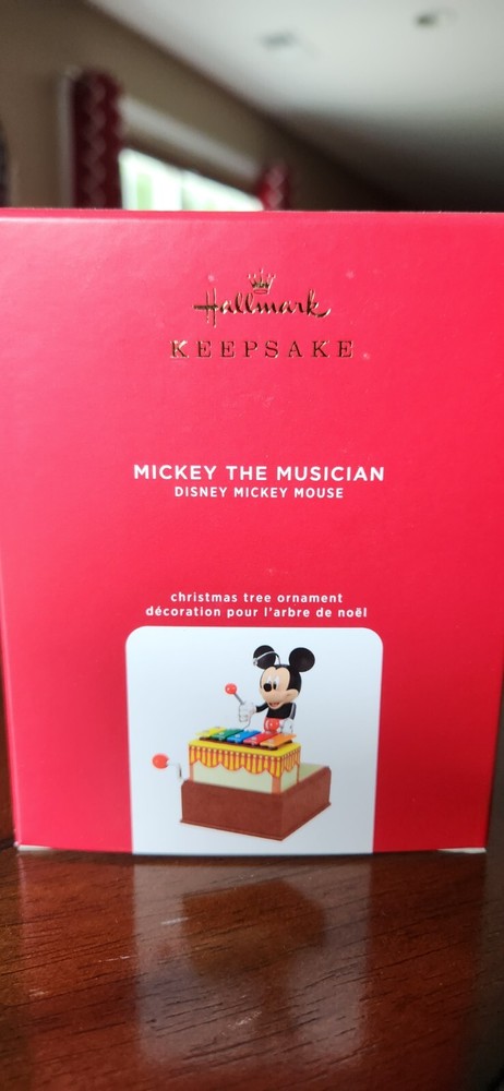2020 Hallmark Keepsake Mickey the Musician Ornament NIB Zip-A-Dee-Doo-Dah