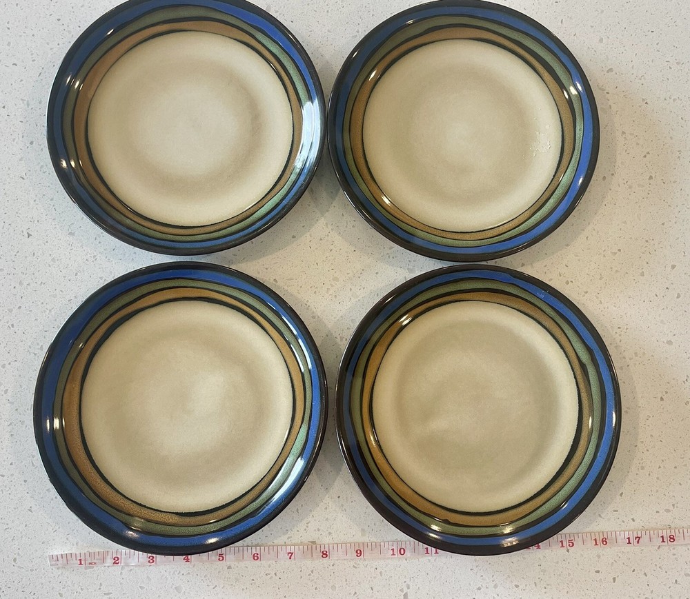 Pfaltzgraff Galaxy 4-Piece Side Salad Plates Set for Everyday Use