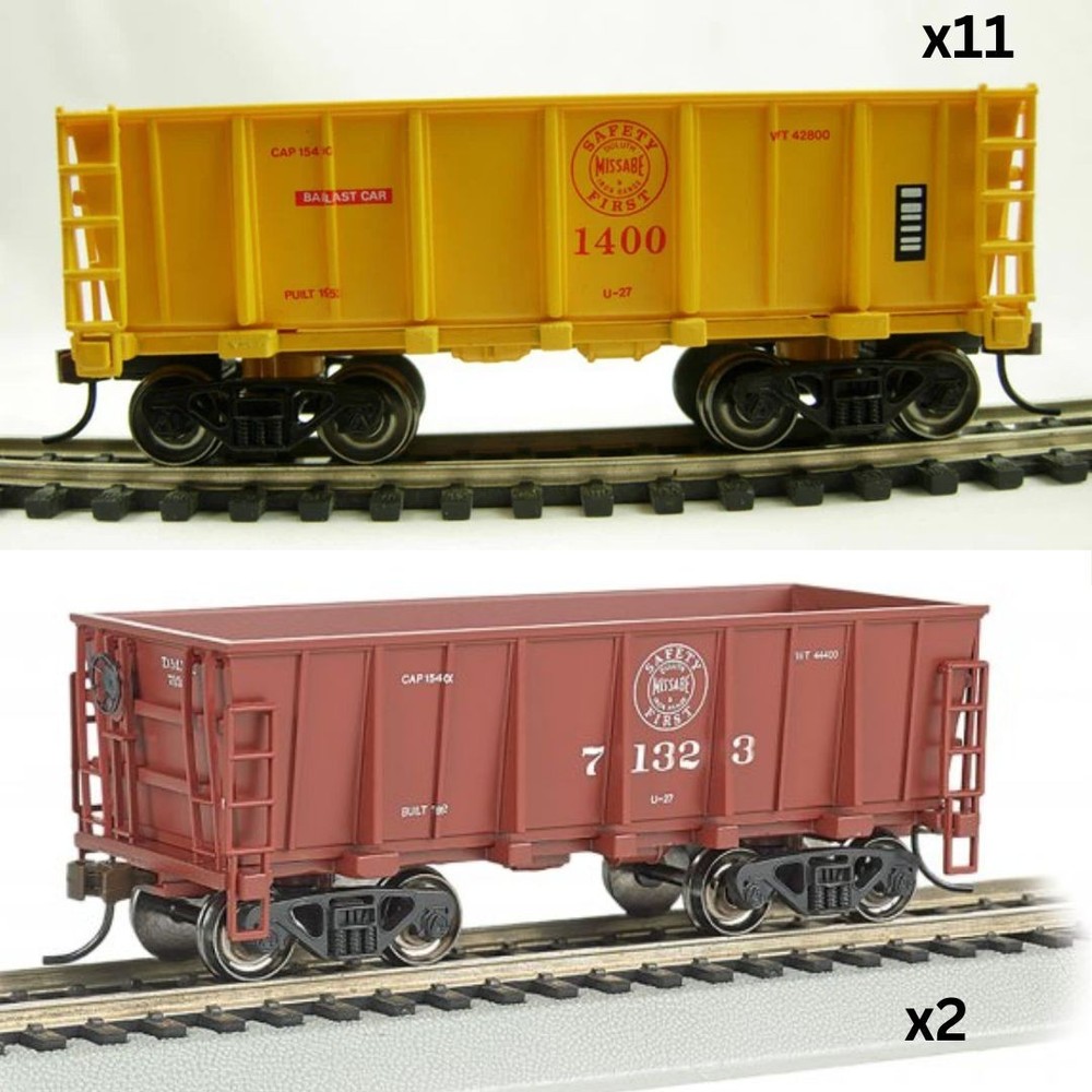HO Scale Duluth Missabe & Iron Range Ore Car Set