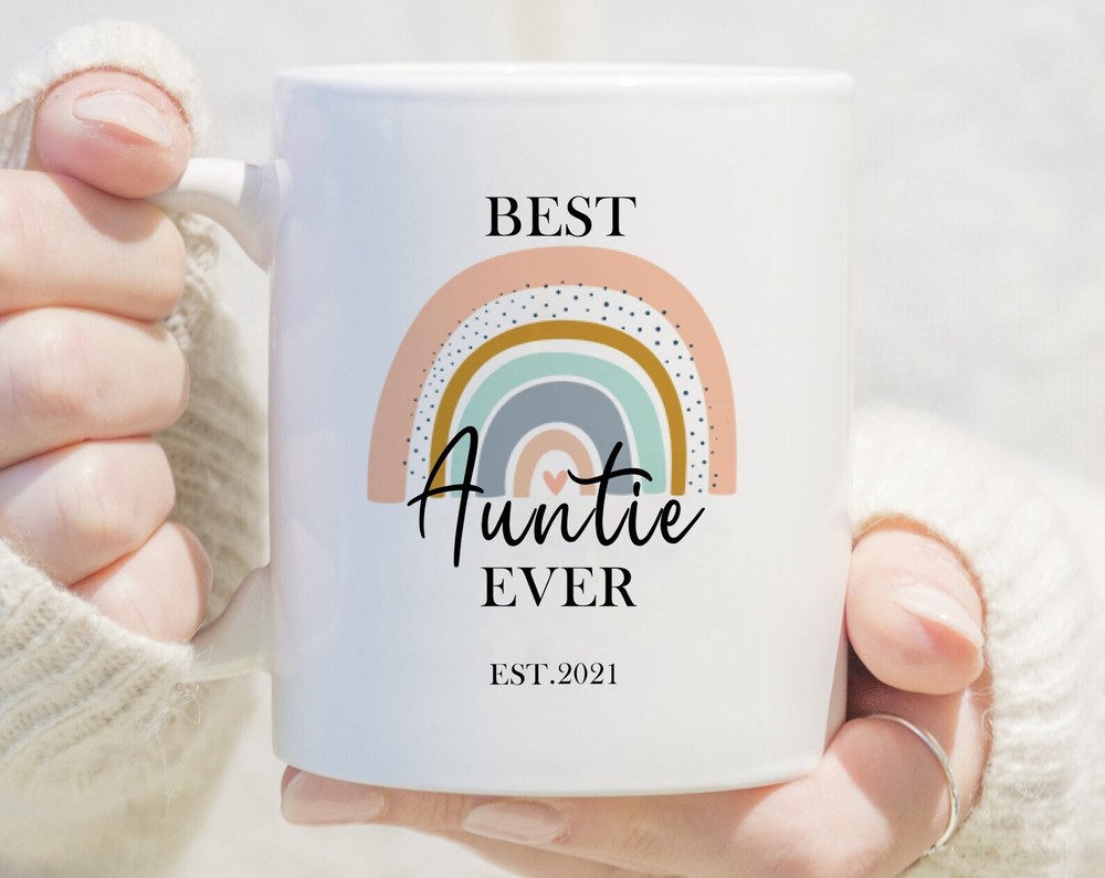 Taza Personalizada Mejor Tía Mejor Tía Regalo Personalizado Regalo Para Ella Mejor