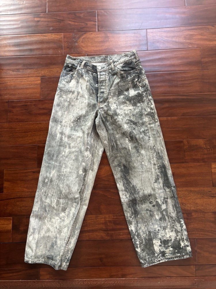Acne Studios 1981M Loose Fit Jeans Cold Grey, Size US 32