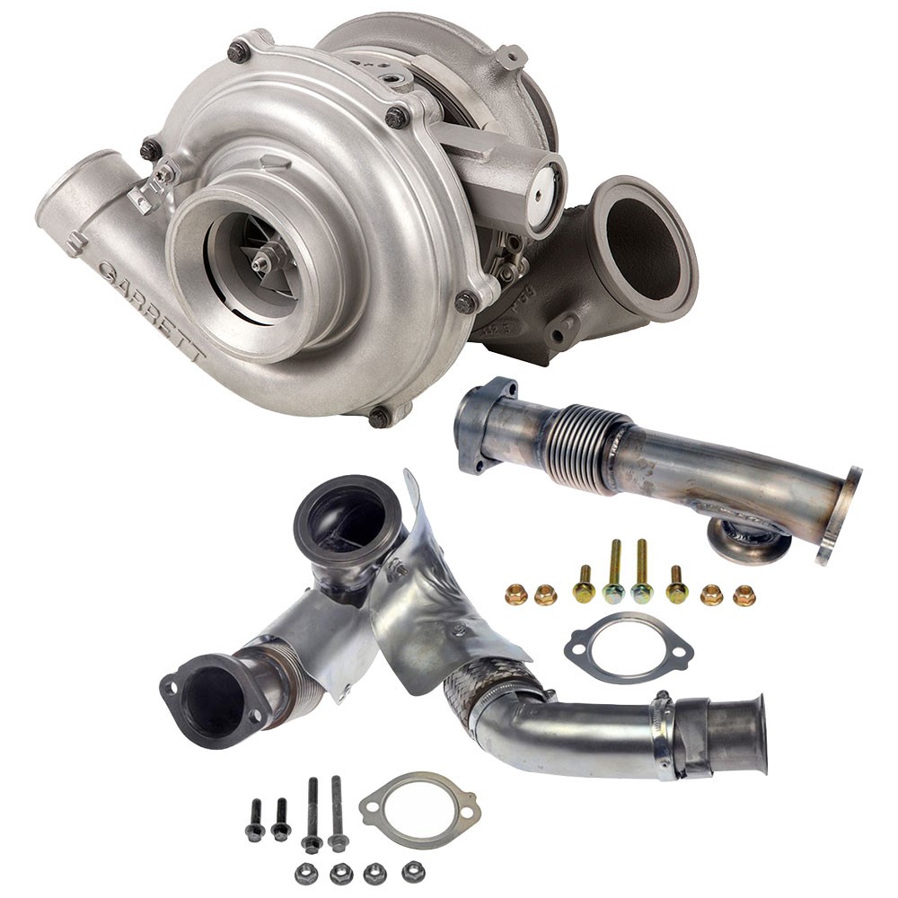 2006-2007 Ford E350 Super Duty 6.0 PowerStroke Turbo with Charge Pipe Kit - DAC