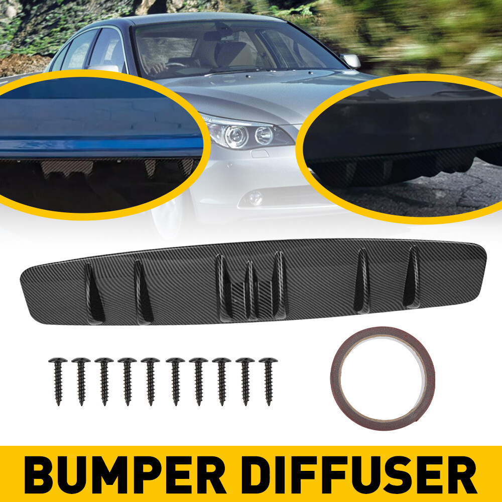 Mercedes C250 C300 Carbon Fiber Rear Bumper Diffuser Valance