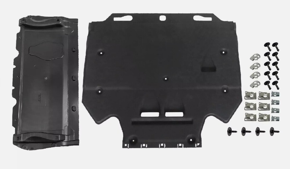 Radiator Support Cover+Splash Guards+Clips Fit For Audi A6 (4G/C7) A7 (4G) 11-18