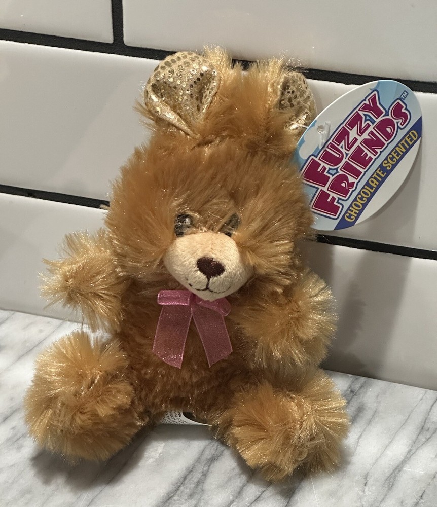 Easter Bunny Plush Kids Stuffed Animal FillerSoft Toy 6 In Fluffy Fuzzy Friends