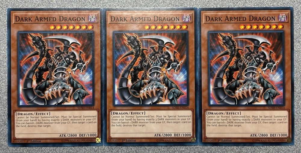 Dark Armed Dragon SDSH-EN014 Shaddoll Showdown 1st Edition
