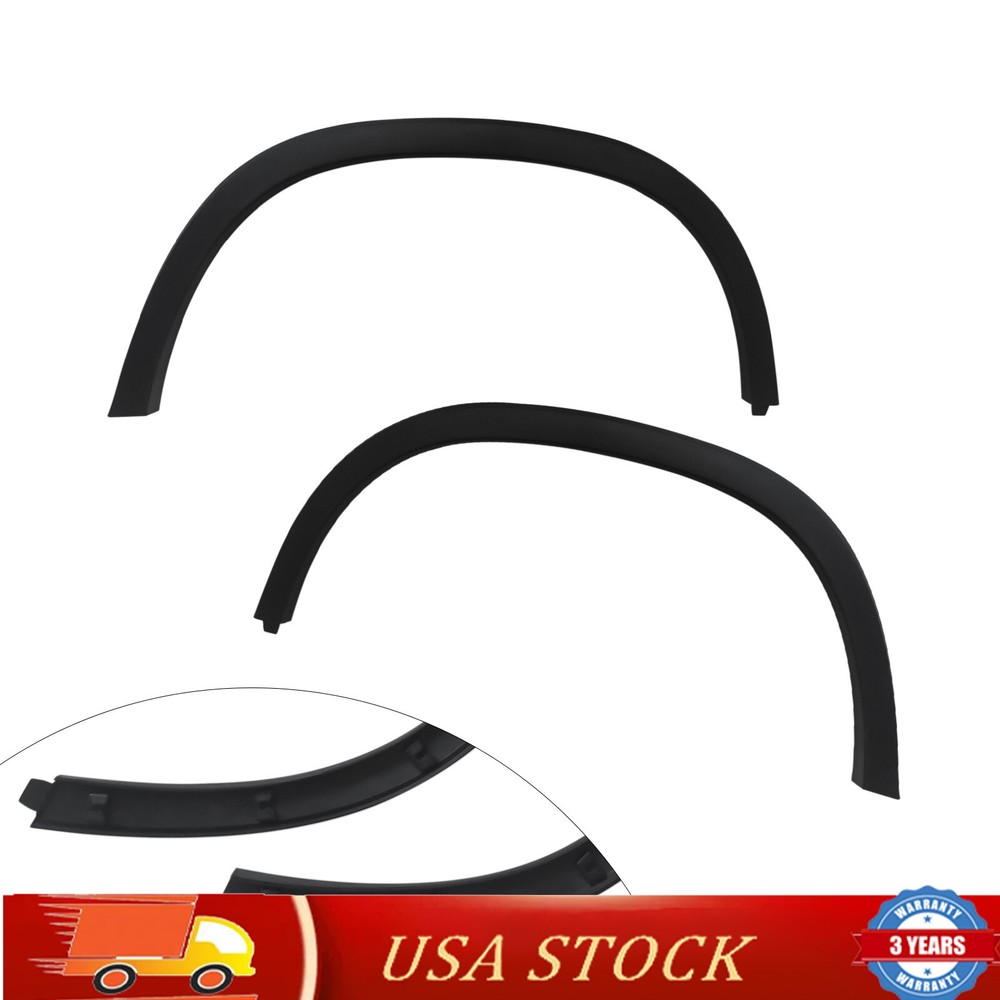 Left+Right Front Fender Trim Flare Arch Molding For Chevrolet Trax 2013-2016