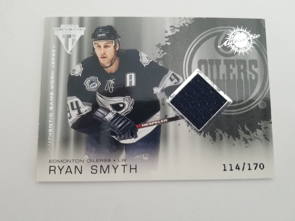 2003-04 Pacific Titanium 170 Ryan Smyth 155 Private Stock Hockey Card