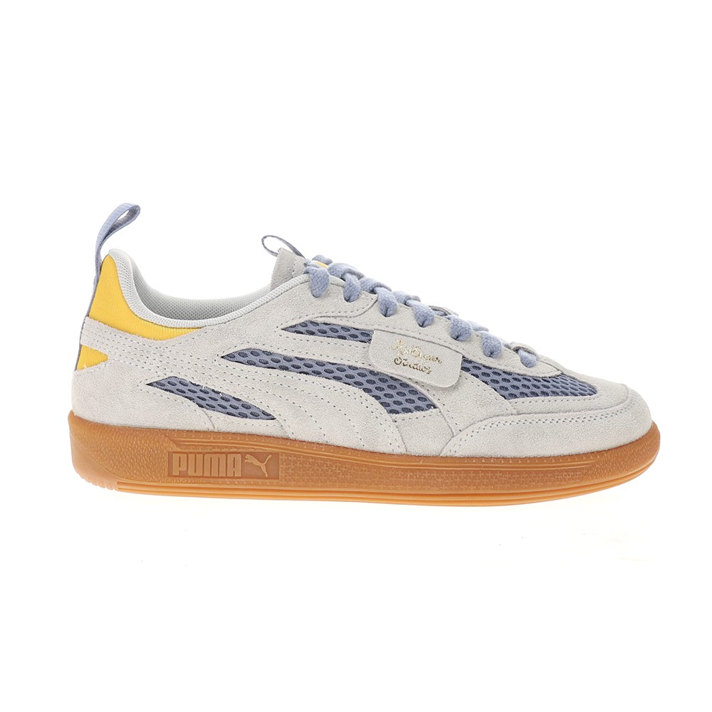 PUMA x Kidsuper Palermo Grey Lace-Up Mens Casual Sneakers