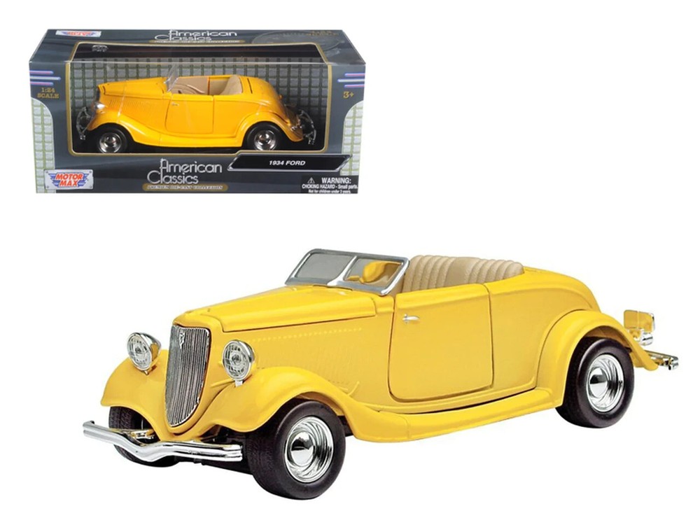 MOTORMAX 1934 FORD 1/24 DIECAST CAR 73218