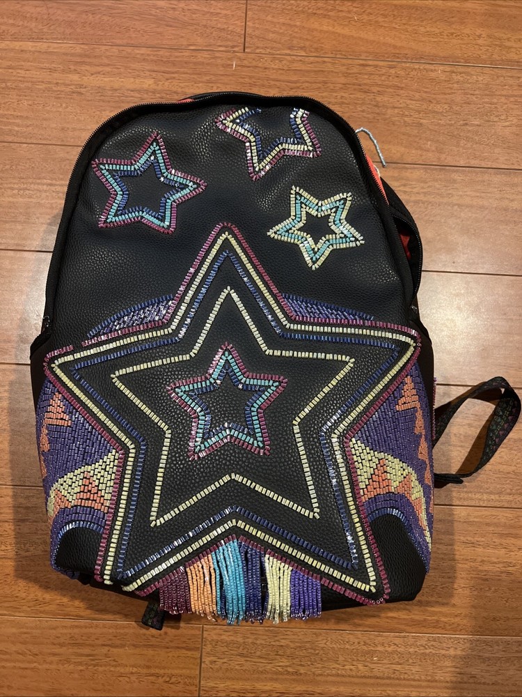 Sprayground African Intelligence AI Sandflower Backpack
