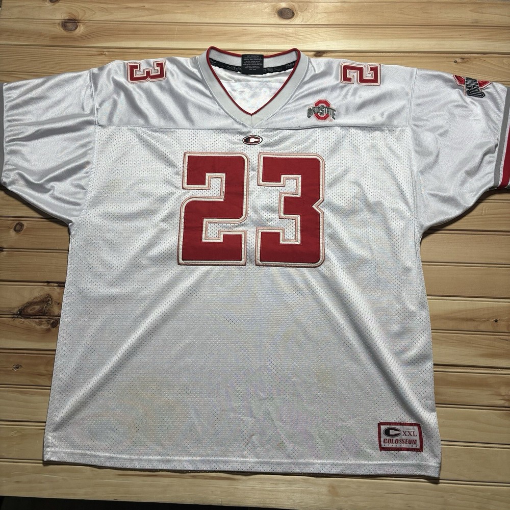 Ohio State Buckeyes #23 College Football Jersey Men's Size 2XL Colosseum