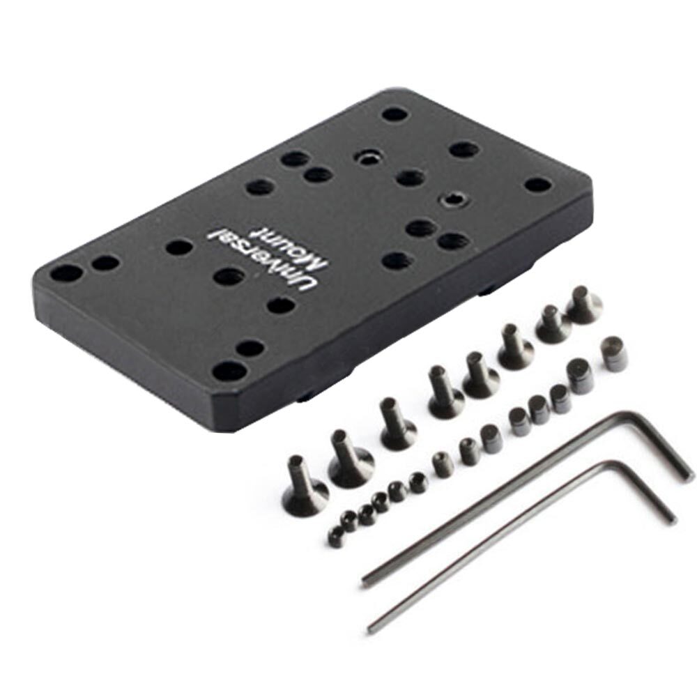 Universal Red Dot Sight Mount Plate Base Adapter For P-istols G-lock MOS