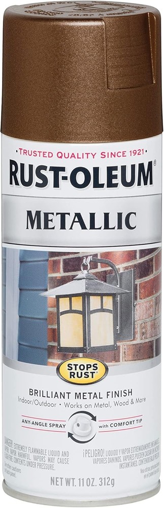 Rust-Oleum Stops Rust 11oz Dark Copper Metallic Spray Paint Pack
