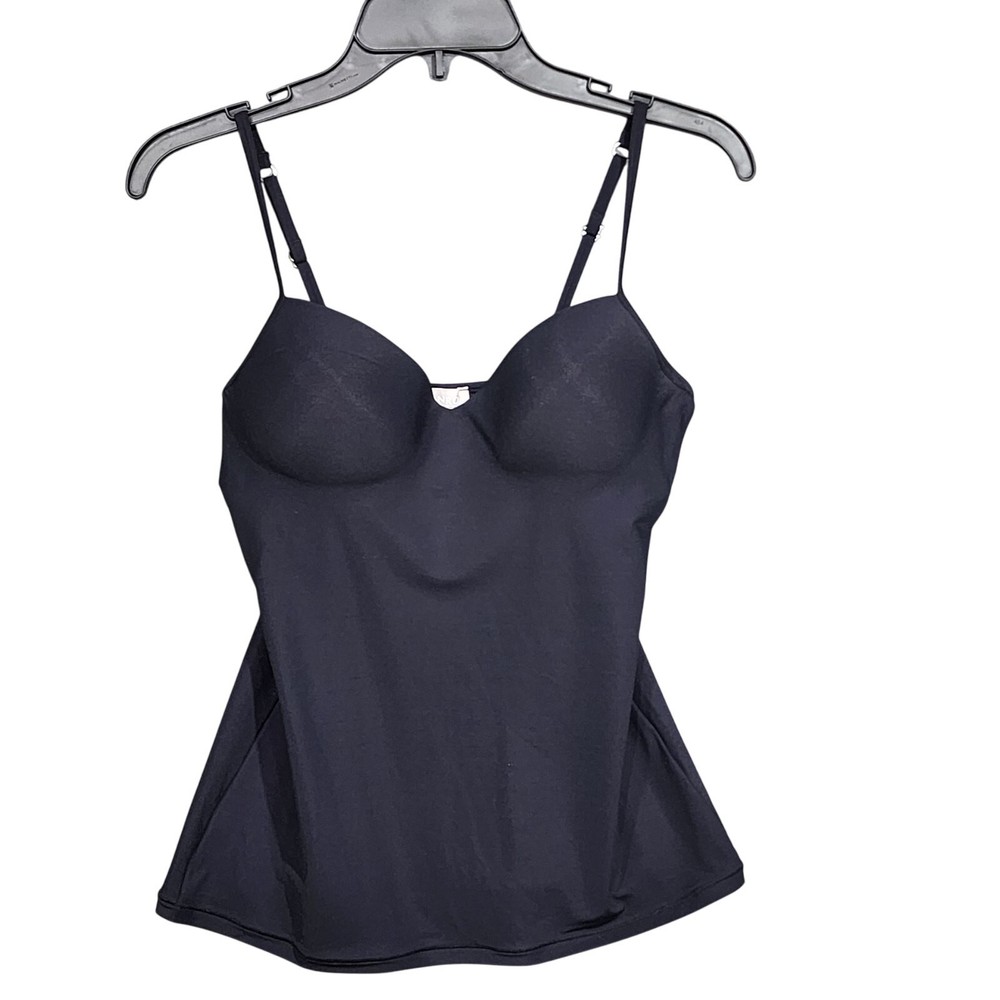 Hanro Allure Bra Camisole Shapewear for Women Black 36B