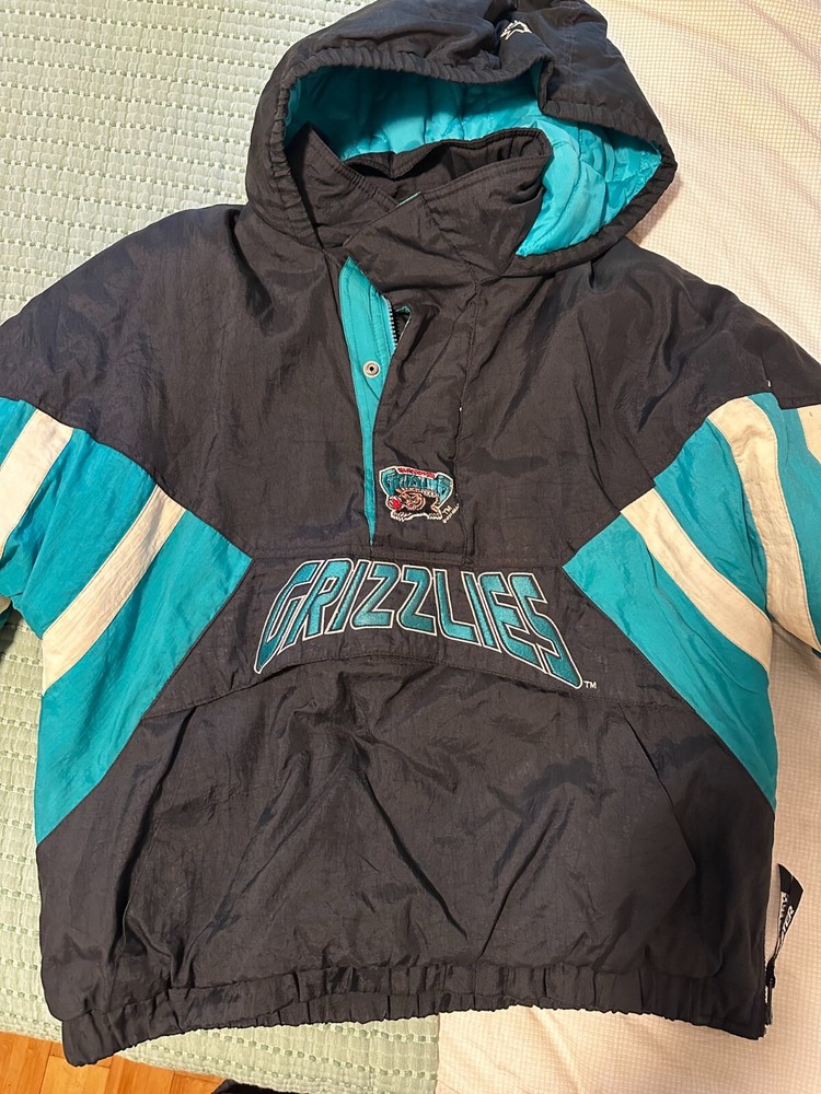Vintage Grizzlies Starter XL Jacket With Hood