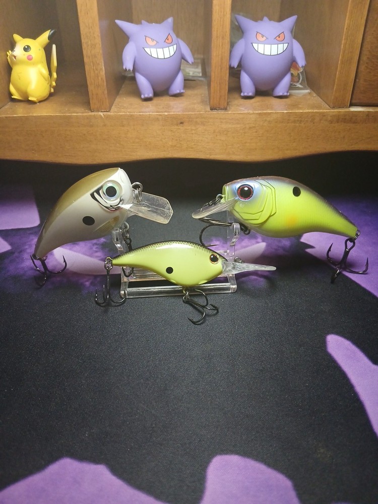 New Crankbaits. Lot Of 3. Never Been Used. Berkley And Rapala.