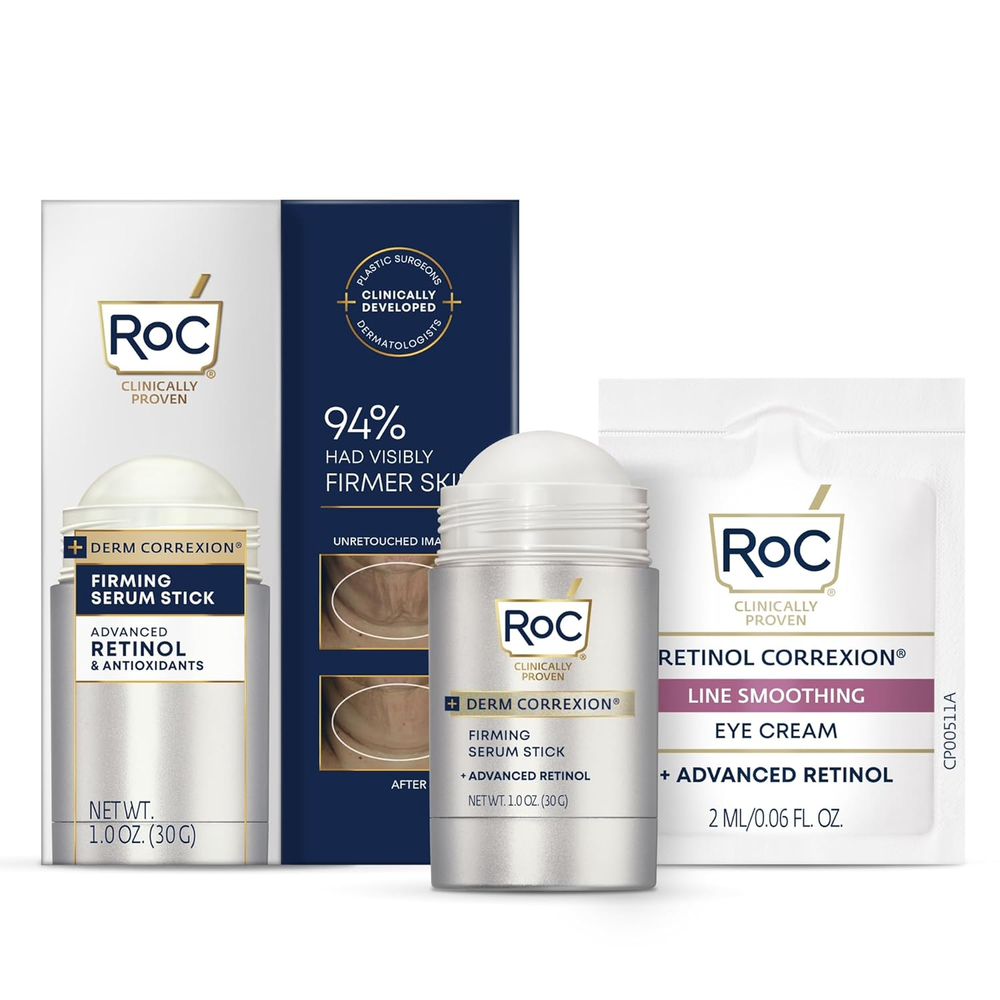 Roc Derm Correxion Advanced Retinol Firming Serum Stick with Antioxidants to Vis