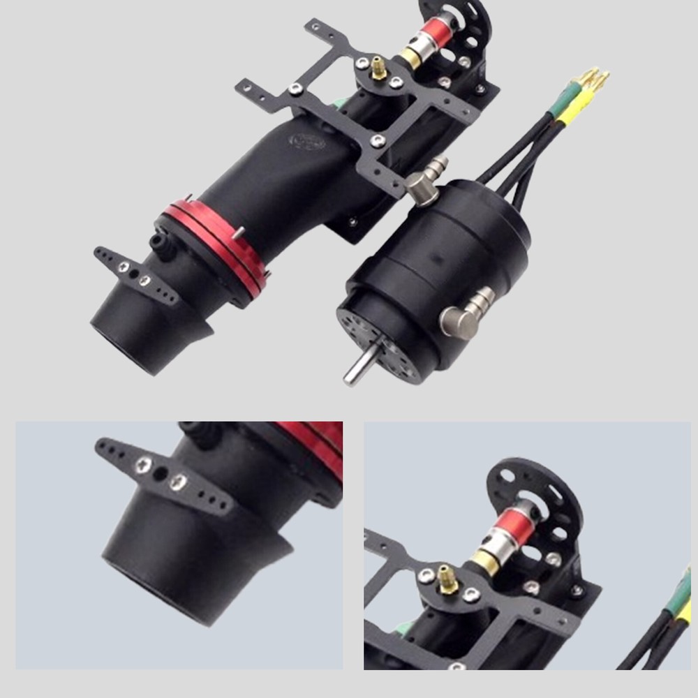 3660 KV1620 Brushless Motor with 29mm CNC Prop for RC Jet Boat Water Thrust Pump