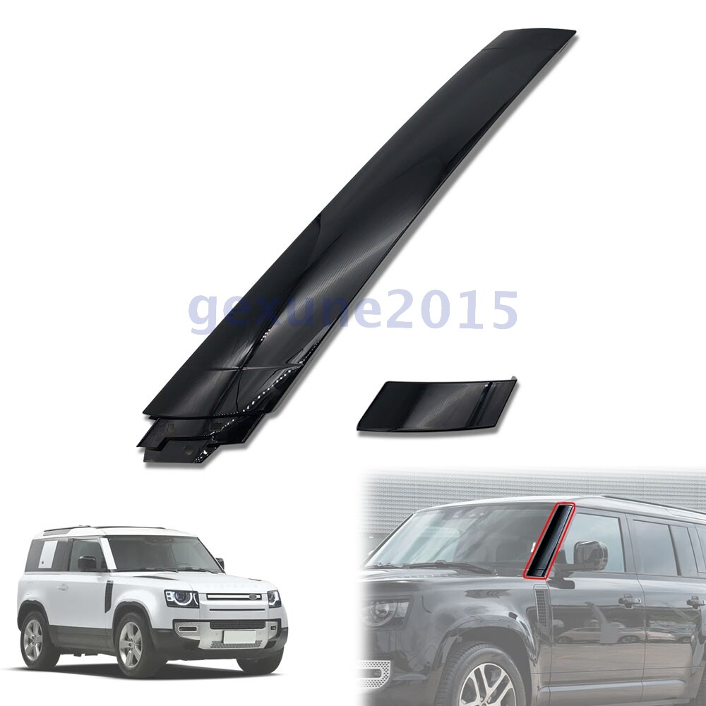 Front Windshield A Pillar Exterior Trim Molding For Land Rover Defender 20-24