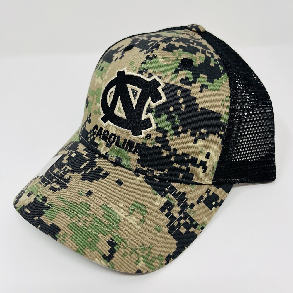 NCAA North Carolina Tar Heels UNC Digital Camouflage Snapback Mens Hat Cap NEW