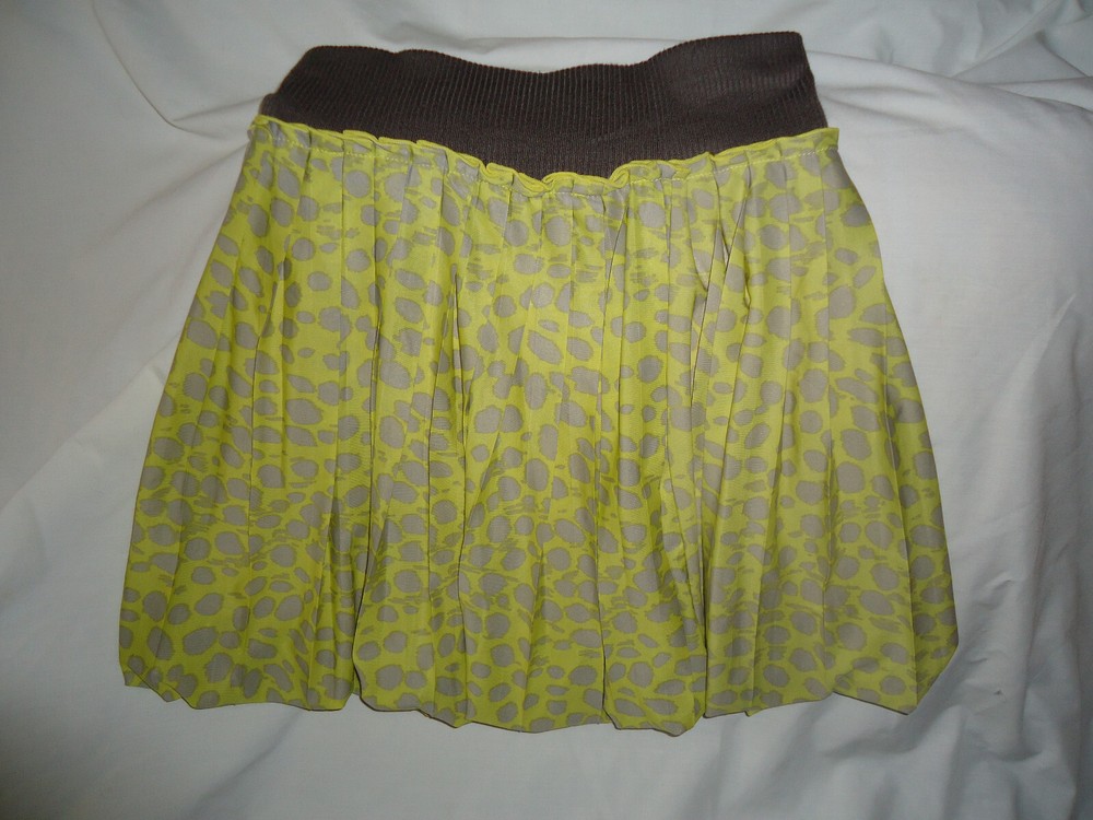 Babe Junior M Short Pleated Polka Dot Skirt Multi Color