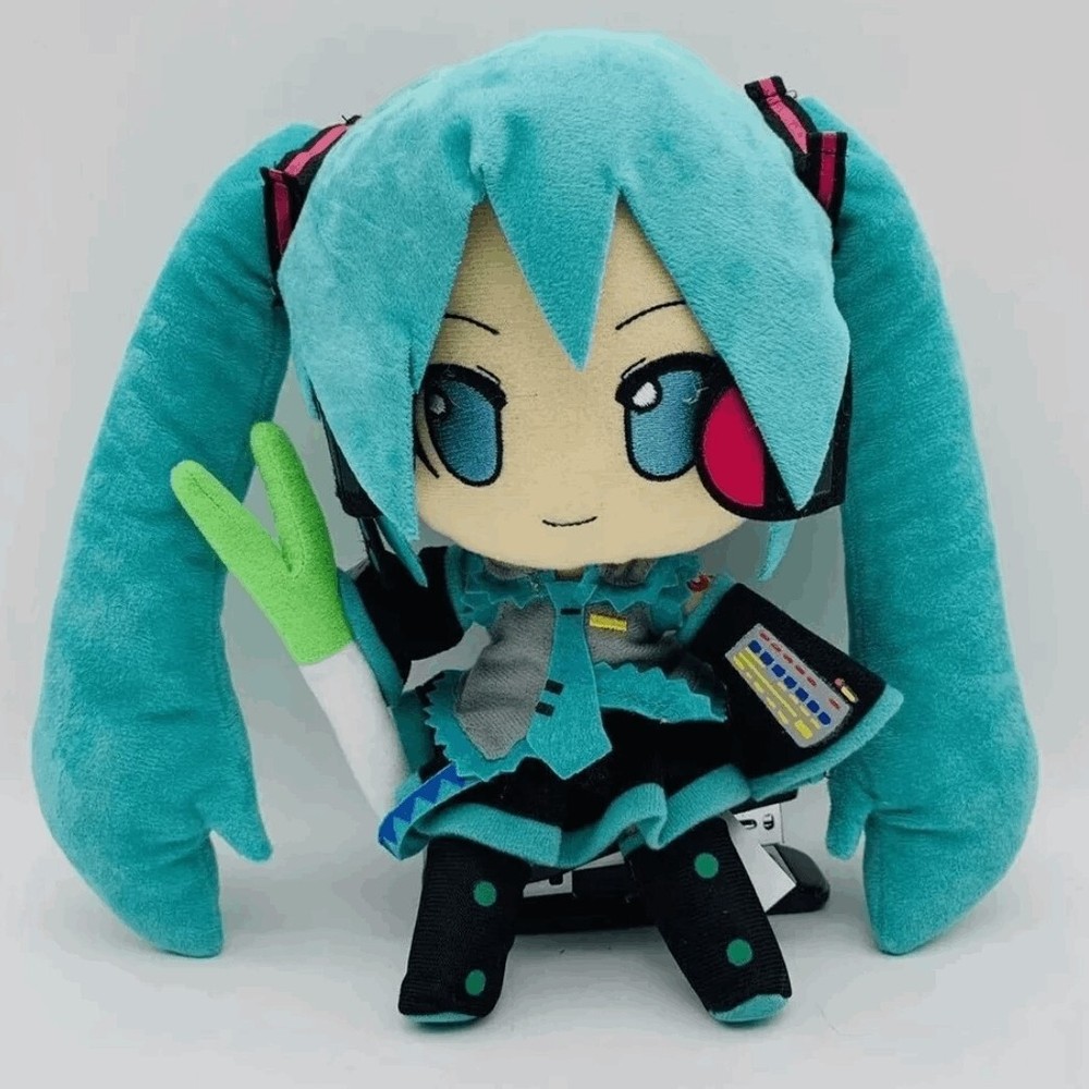 Hatsune Miku Plush Doll 25cm Japanese Anime Stuffed Toy Soft Pillow Gift