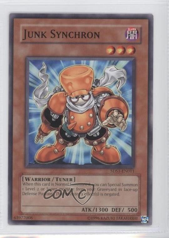 Junk Synchron Unlimited YuGiOh 5D's Starter Deck 2008 IC4 Rare