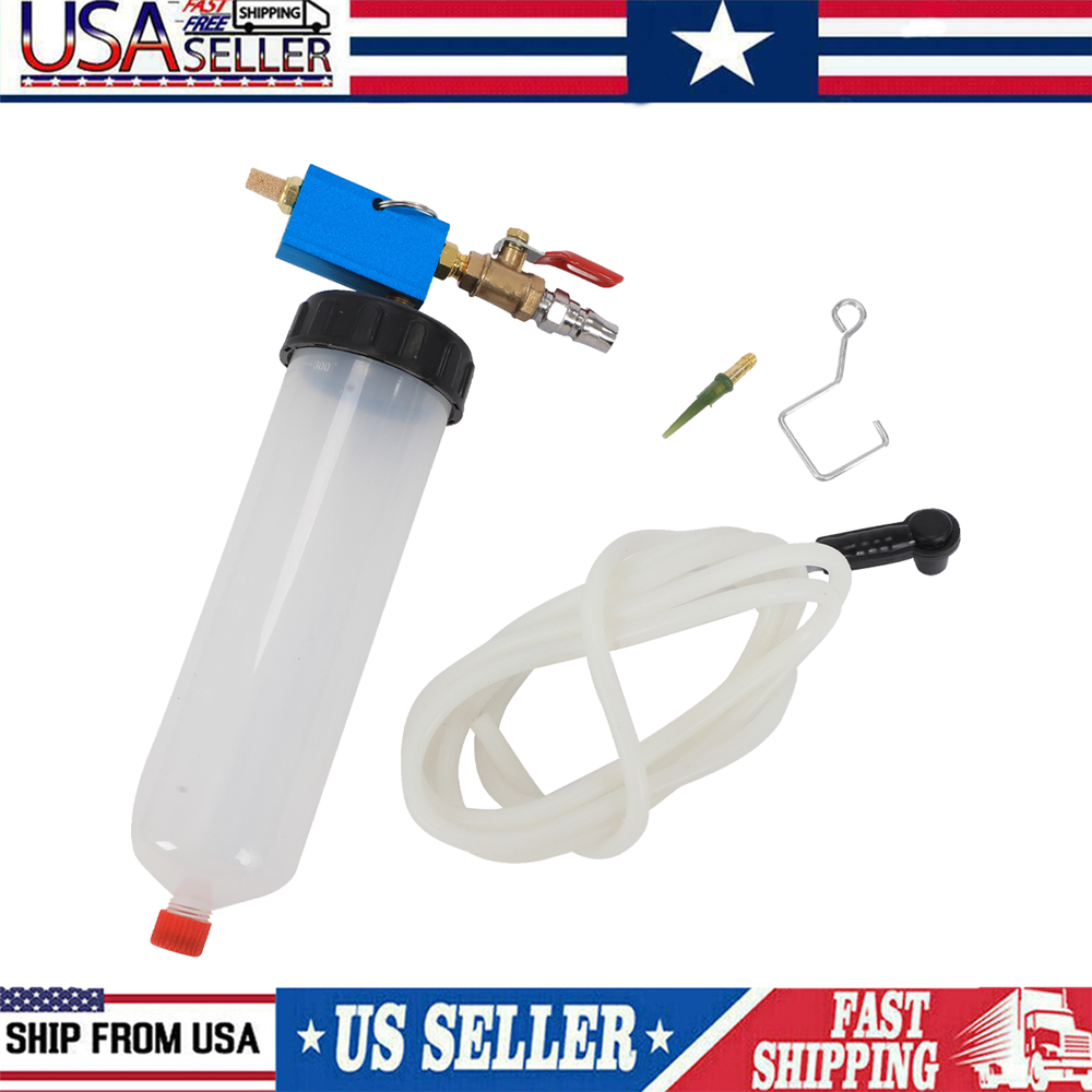 Handheld Vacuum Brake Bleeder and Fluid Pump Tool Kit