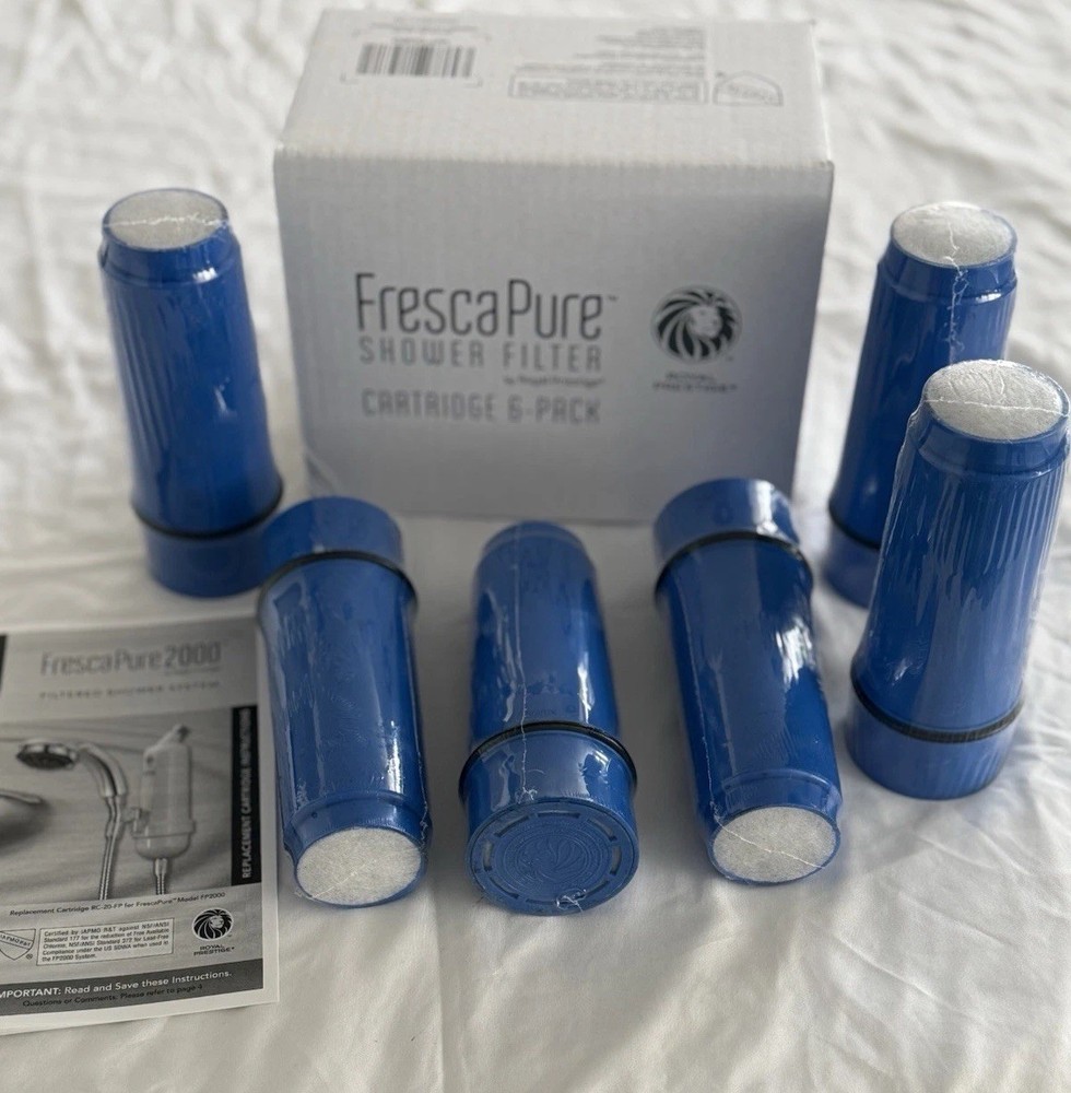 Royal Prestige Shower Filter Cartridge 6-Pack Replacement