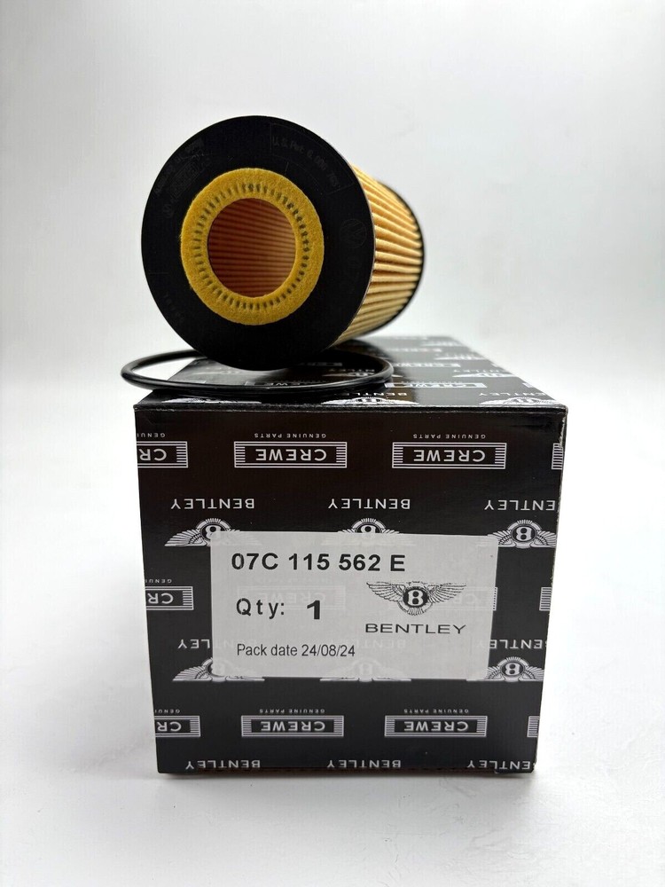Genuine 07C115562E 06-18 Bentley Continental GT F. Spur W12 Oil Filter & Gasket