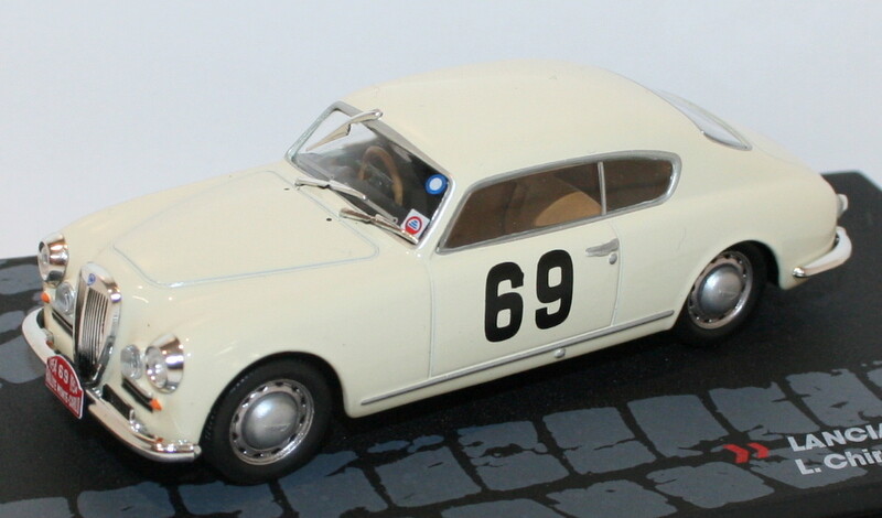 1/43 Scale Altaya Lancia Aurelia B20 GT 1954 Monte Carlo Rally #69