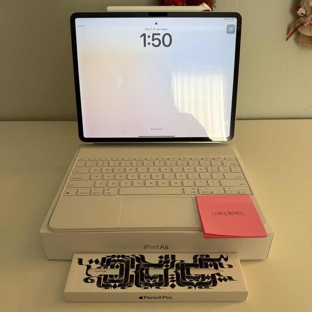 Apple iPad Air M2 Bundle W/ Magic Keyboard & Apple Pencil Pro