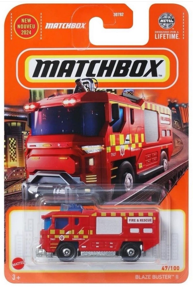 MATCHBOX BLAZE BUSTER FIRE TRUCK 2024