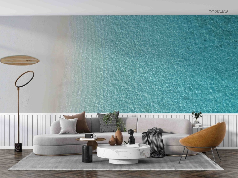 3D Sea Beach Landscape Wall Murals Wallpaper Murals Wall Sticker 13