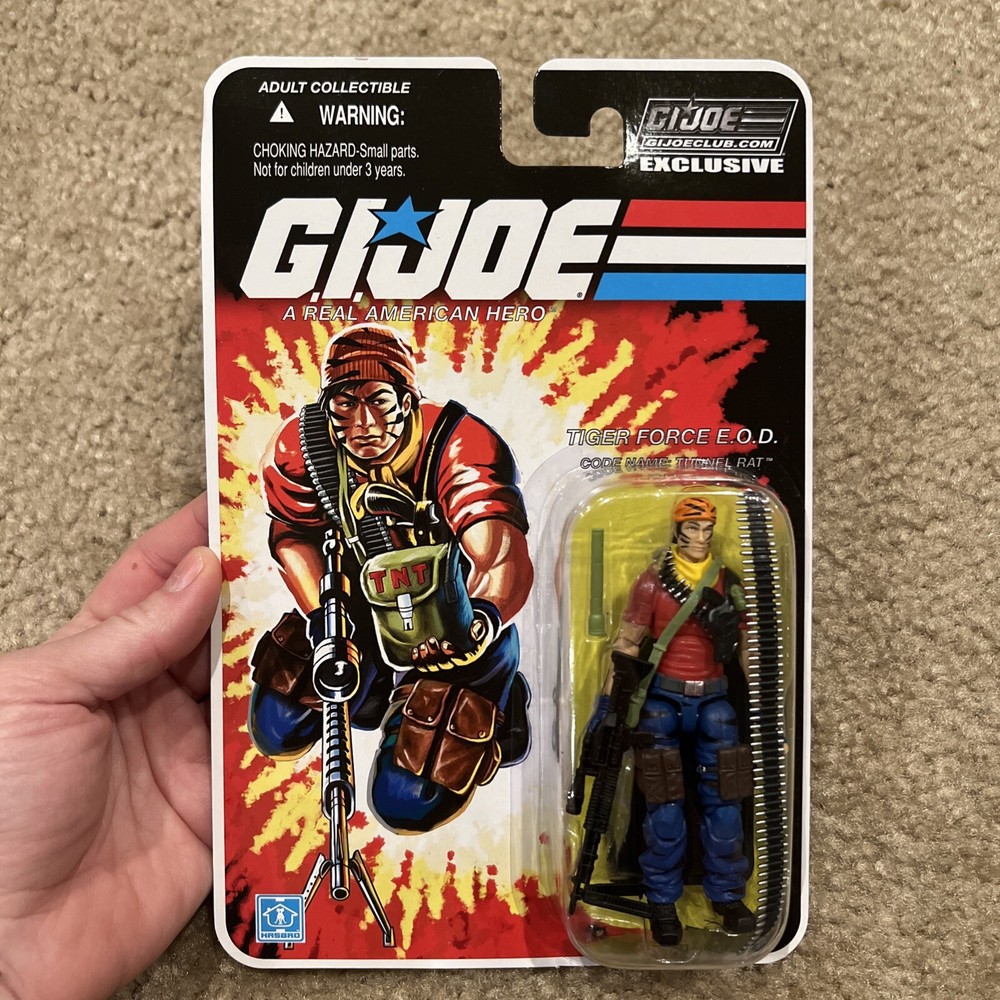 GI Joe Collector’s Club Exclusive Tiger Force EOD FSS Code Name Tunnel Rat