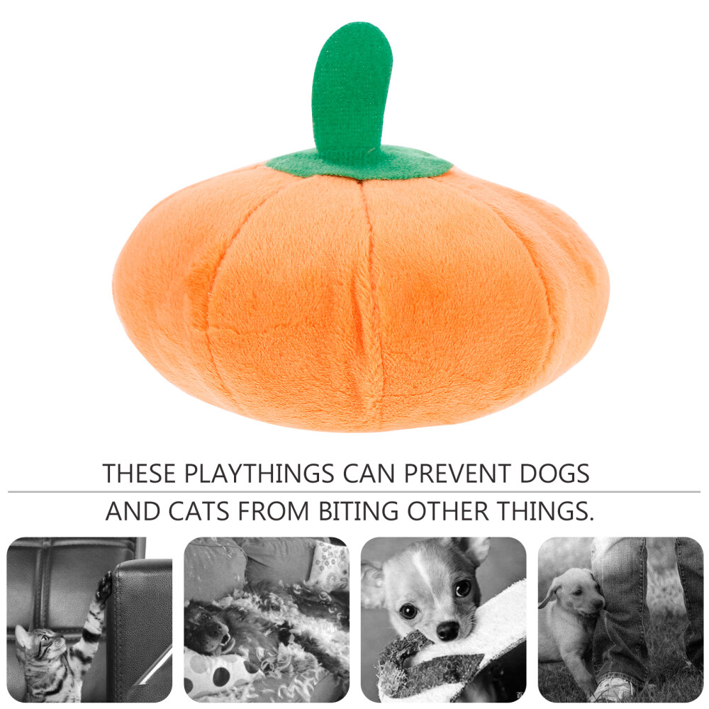 Puppy Interactive Toys Dog Chew Toys Dog Training Toys Pumpkin Pet Toys