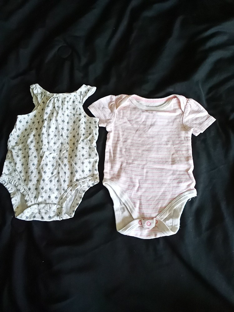 0-3 Months Baby Girl Clothes Set of 2 Carter's