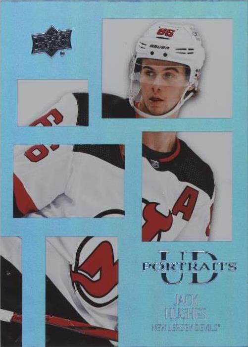 2024-25 Upper Deck Series 1 - Ud Portraits #P-9 Jack Hughes